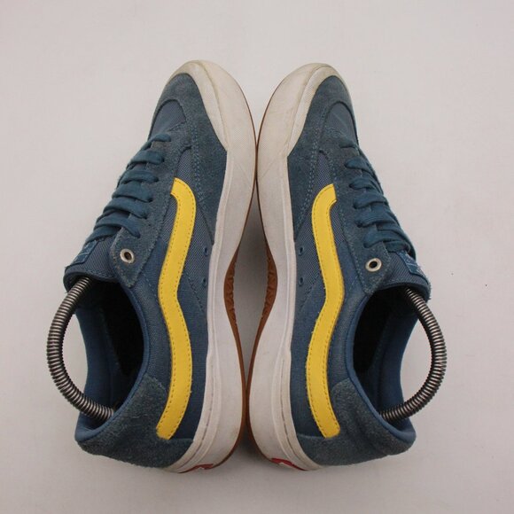 Vans Berle Pro Skate Shoes Men's Size 9 Blue Yellow Sneakers Athletic Shoes - Picture 6 of 10